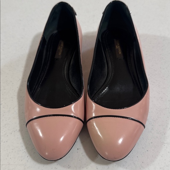 Louis Vuitton Flats Light Pink Women’s Size 35.5 US 5.5 Authentic Preowned - Picture 16 of 17